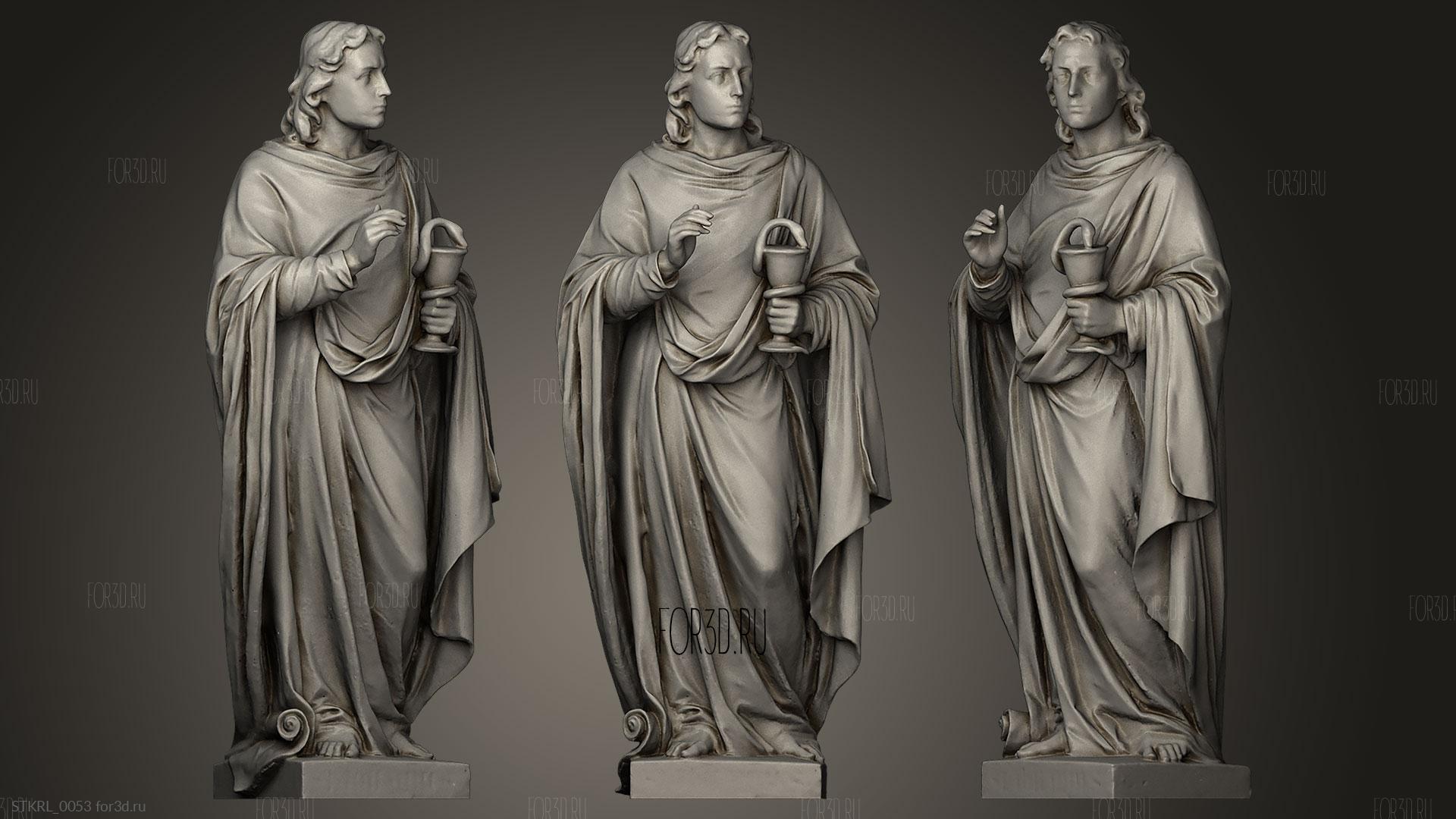 Religious statues | 3d stl model for CNC